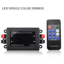 NEW DC12-24V 192w RF single color dimmer wireless controller